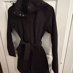 The North Face Women's rain coat Black Trench Coat
